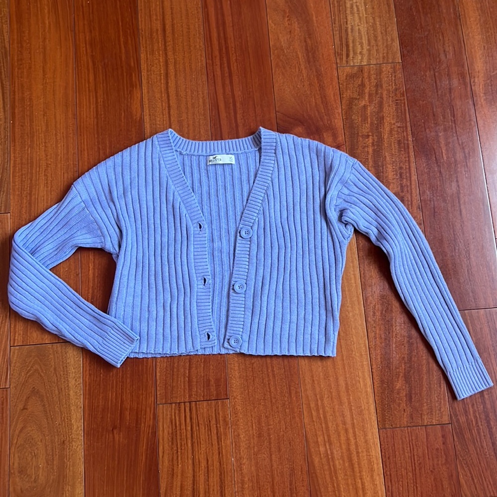 Hollister Lilac Cardigan